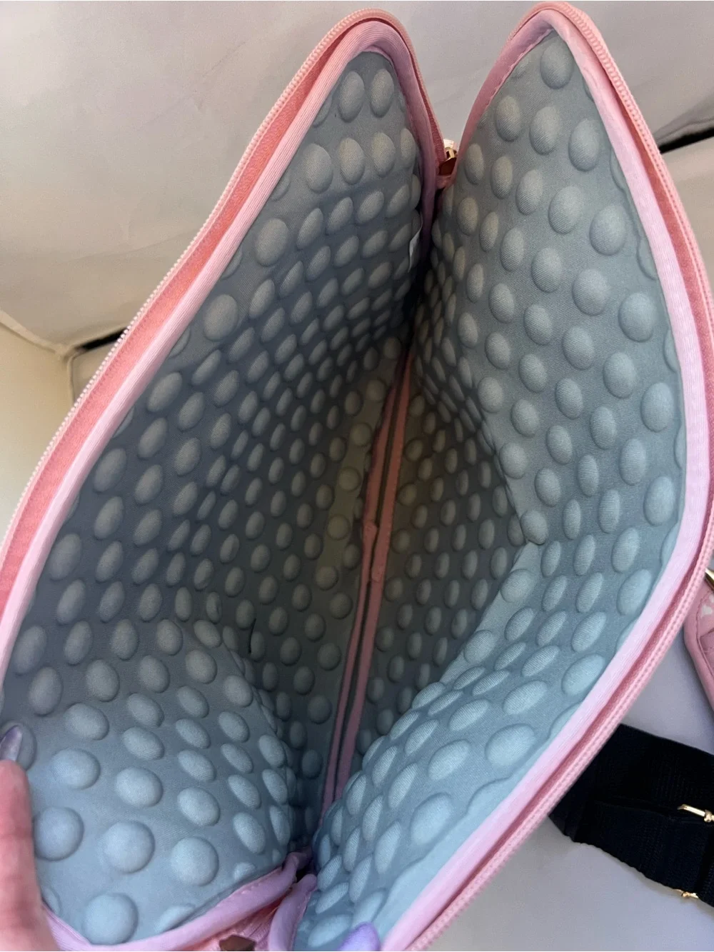 Quip Floral Laptop Sleeve in Pink and Gray